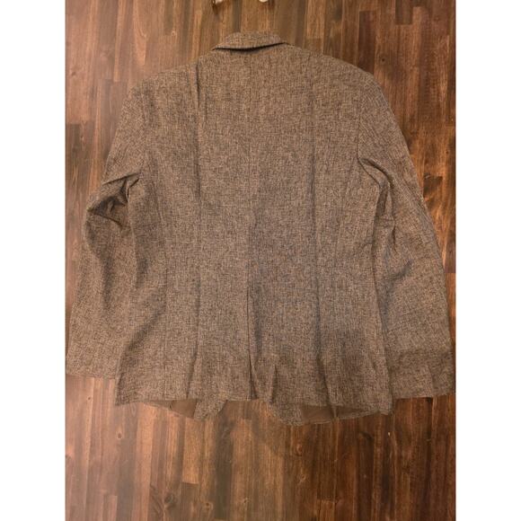 Timeless Classic Blazer Men's 40 Brown Textured 1-Button Sport Coat Jacket - Picture 2 of 9